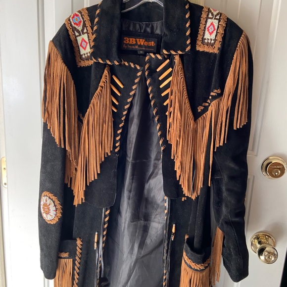 Ladies western leather jacket - Picture 2 of 2